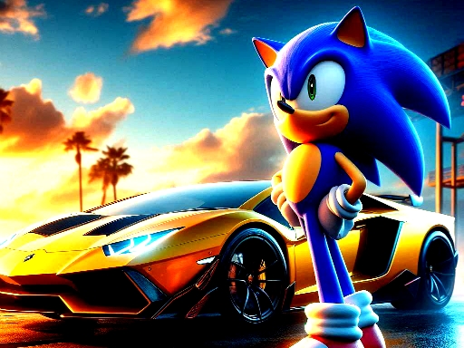 Sonic Run for Lamborghini img